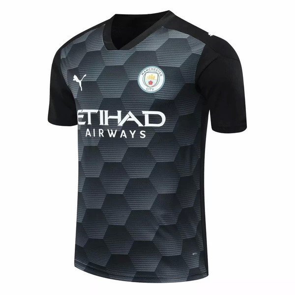 Trikot Manchester City Heim Torwart 2020-21 Schwarz Fussballtrikots Günstig